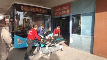 Yolcusunu Acil Servise Yetiştirdi