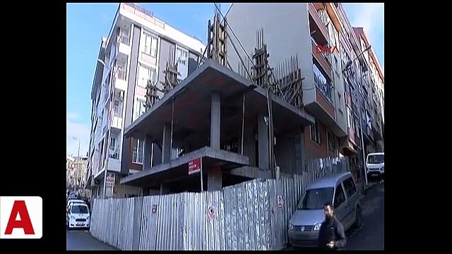 Beton pompasının döktüğü çimento evin duvarını yıktı, baba ve oğlu enkazın altında kaldı