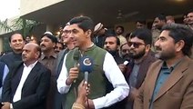 Ali Khan Tareen First speech after being announced as PTI MNA candidate for by-election in NA154