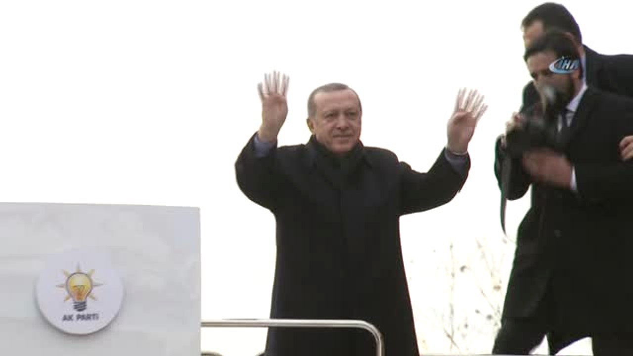 Cumhurbaşkanı Erdoğan: "F16 Olup, Tank Olup, Tüfek Olup Bunları Kovalamak Suretiyle Hesabını...