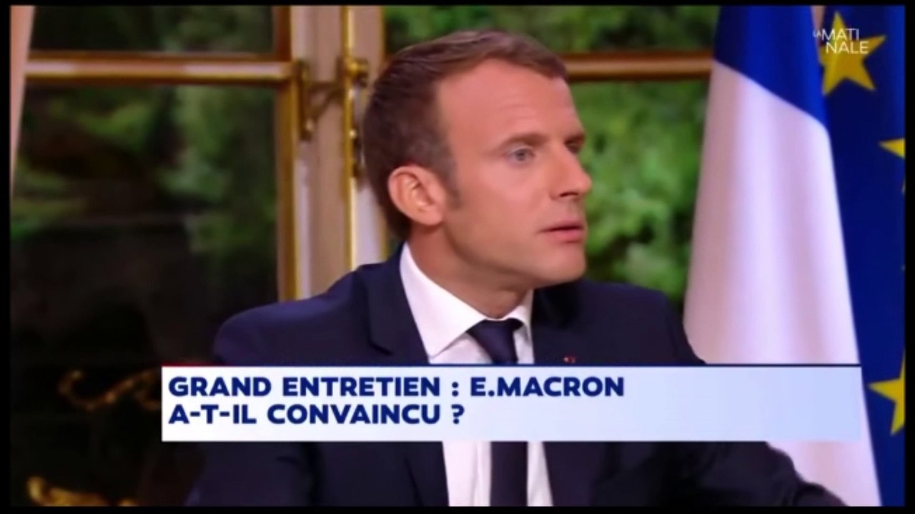 MACRON CHOMEUR 2018