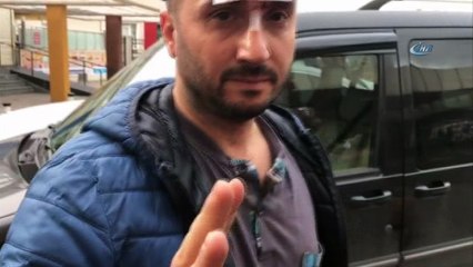 Eyüpsultan’da 6 aylık oğluyla birlikte çöken duvarın altında kalan baba konuştu