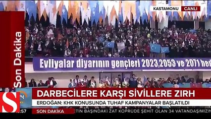 Cumhurbaşkanı Erdoğan: Biz dava arkadaşı değil miyiz? Nasıl oluyor da Bay Kemal'in kayığına biniyorsunuz