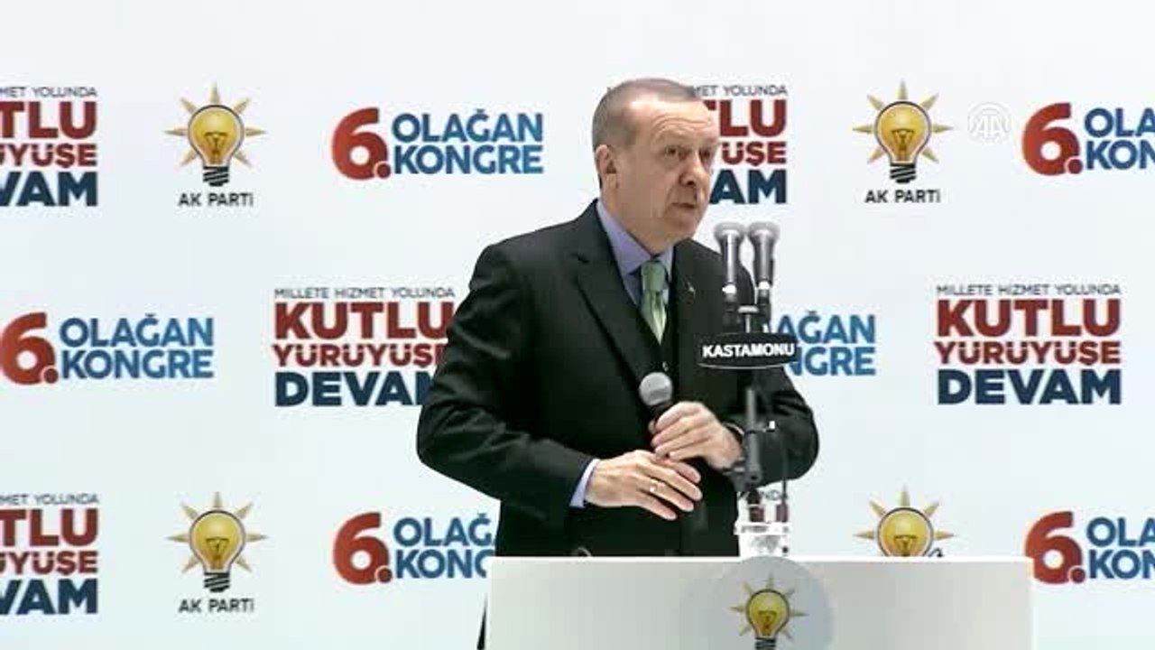 Erdoğan: "Kastamonulu Kardeşim Darbe Girişiminde ve Cumhurbaşkanlığı Hükümet Sistemine Geçtiğimiz...