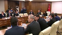 Yeni asgari ücretin açıklanması - TİSK Genel Sekreteri Koç ve Türk-İş Genel Eğitim Sekreteri Irgat - ANKARA
