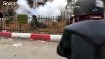 İsrail askerleri engelli gence ses bombası attı