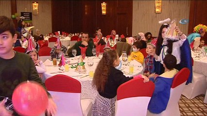 Lösemili minikler doyasıya eğlendi