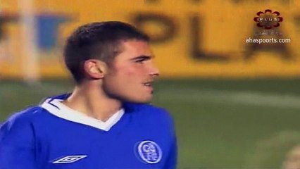 الشوط الاول مباراة تشيلسي و لاتسيو 2-1 دوري الابطال 2004