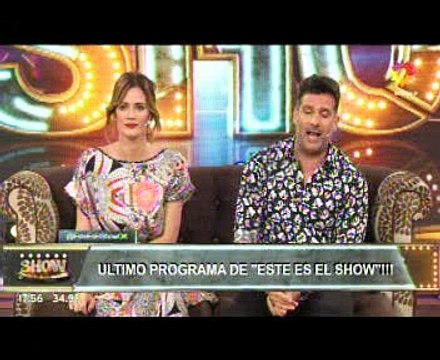 Paula en Este es el Show 4 - 29 de Diciembre