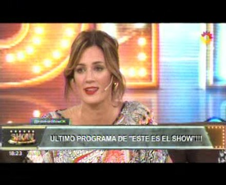 Paula en Este es el Show 5 - 29 de Diciembre