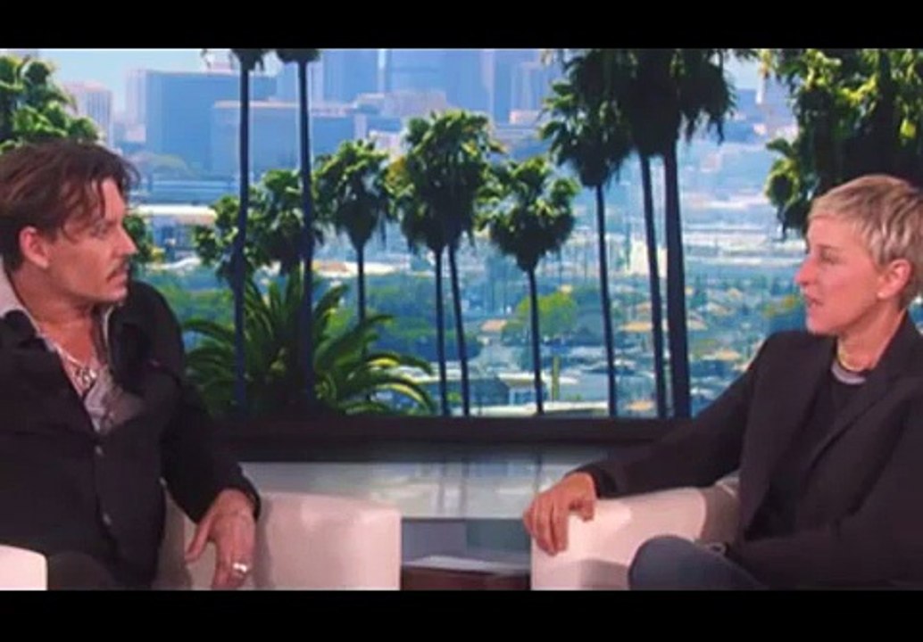 Johnny Depp At The Ellen Degeneres 18th May 2017 HD