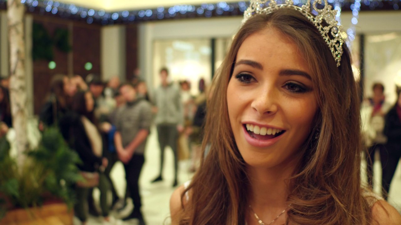 Miss Corse de passage à l'Atrium d'Ajaccio