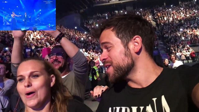 REACCIÓN ESCONDIDOS - CONCIERTO OT EL REENCUENTRO (Chenoa & David Bisbal)