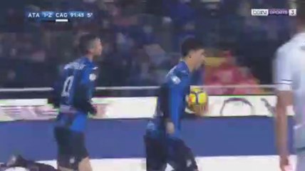 Alejandro Gomez Goal HD - Atalanta	1-2	Cagliari 30.12.2017