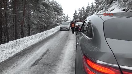 Bolu-Kartalkaya Tatilcilerle Doldu