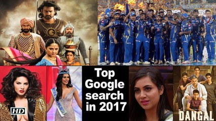 What's top trending search on Google in 2017