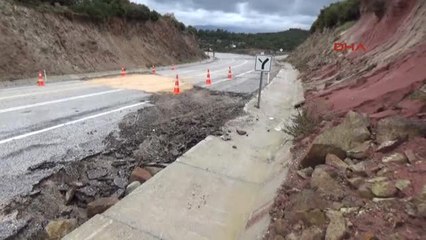 Çanakkale Ayvacık'ta Yağmur Hayatı Olumsuz Etkiledi