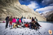 Chadar Trek 2017 - Jumping in Zanskar River