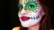 DIY Sugar Skull Makeup Tutorial for HALLOWEEN!