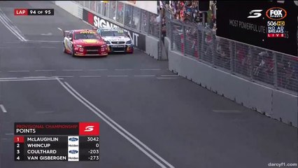 V8 Supercars 2017 Newcastle Incredible Finish Championship