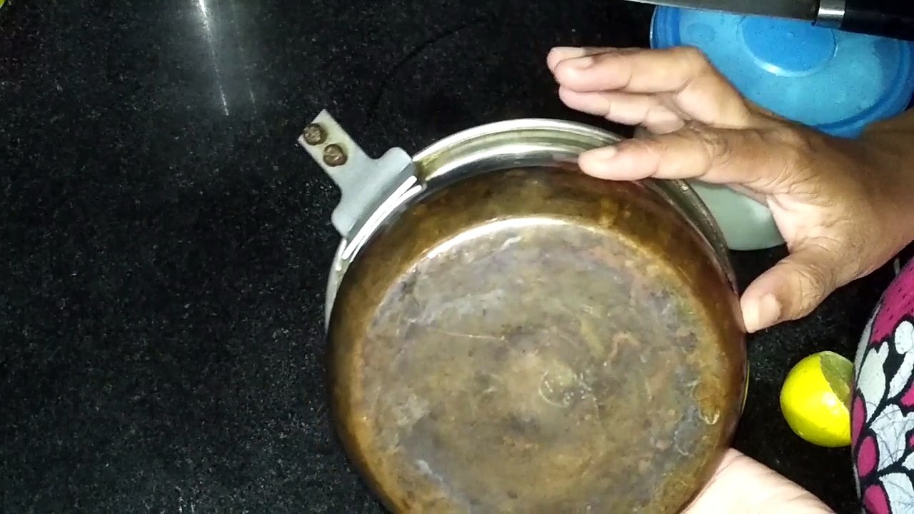 Simple way to clean copper vessels | how to clean copper vessels