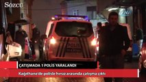 Kağıthane’de polisle hırsız arasında çatışma çıktı