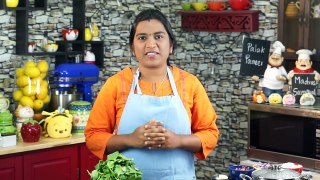 Palak Paneer Recipe in Tamil | Paneer Recipes in Tamil | Side dish / Gravy for chapathi in Tamil