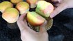 Tie Dye Cupcakes Recipe Using Vanilla Cupcake Batter by (HUMA IN THE KITCHEN)