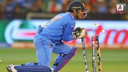 Fastest stumpings of Dhoni | Dhoni's best stump outs