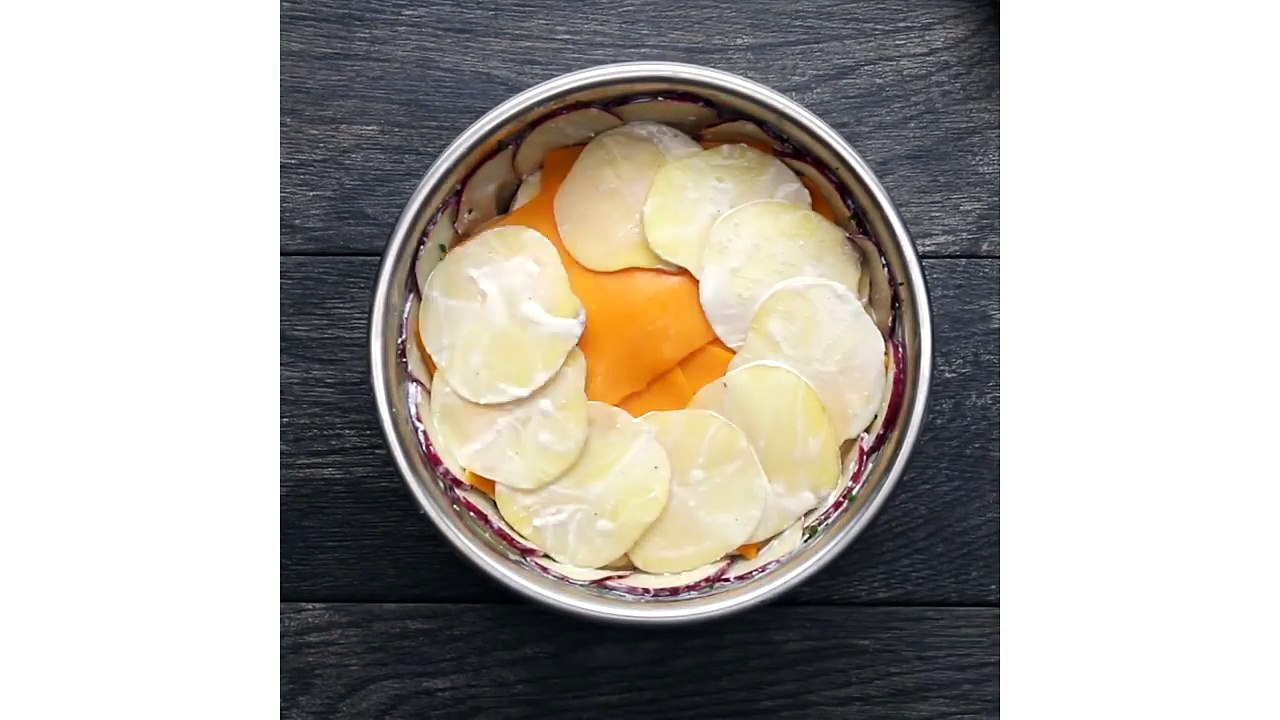 Loaded Scalloped Potato Dome