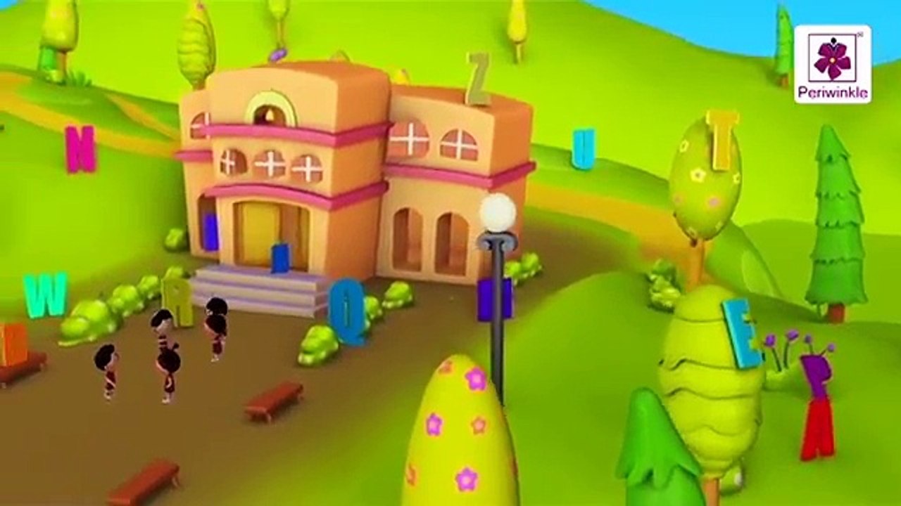 ABCD Song For Kids | Popular English 3D Rhyme | Periwinkle