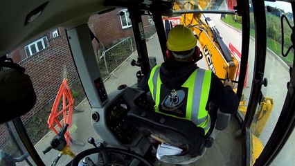 JCB at work for KW Bell - 50 years of business!