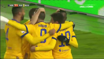 Half Time GOALS  HD - Verona 0 - 1 Juventus - 30.12.2017