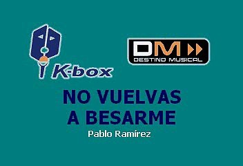 Tatiana - No vuelvas a besarme (Karaoke)