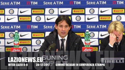 INTERVISTA. Inzaghi dopo Inter-Lazio 0-0