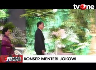 Konser Menteri Jokowi Diacara Pernikahan
