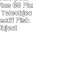 Kit dObjectifs pour iPhone 6 Plus  6S Plus incluant  Téléobjectif 8X  Objectif Fisheye