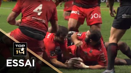 TOP 14 - Essai Eric ESCANDE (RCT) - Toulouse - Toulon - J14 - Saison 2017/2018