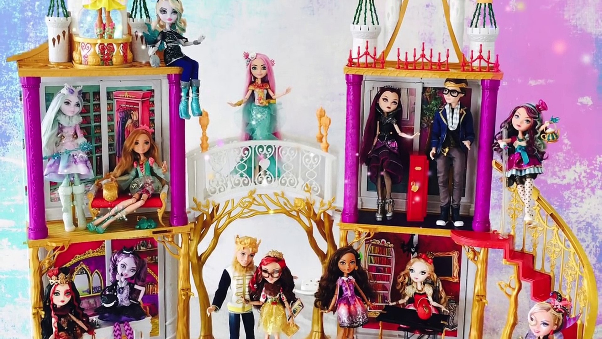 ever after high castle playset