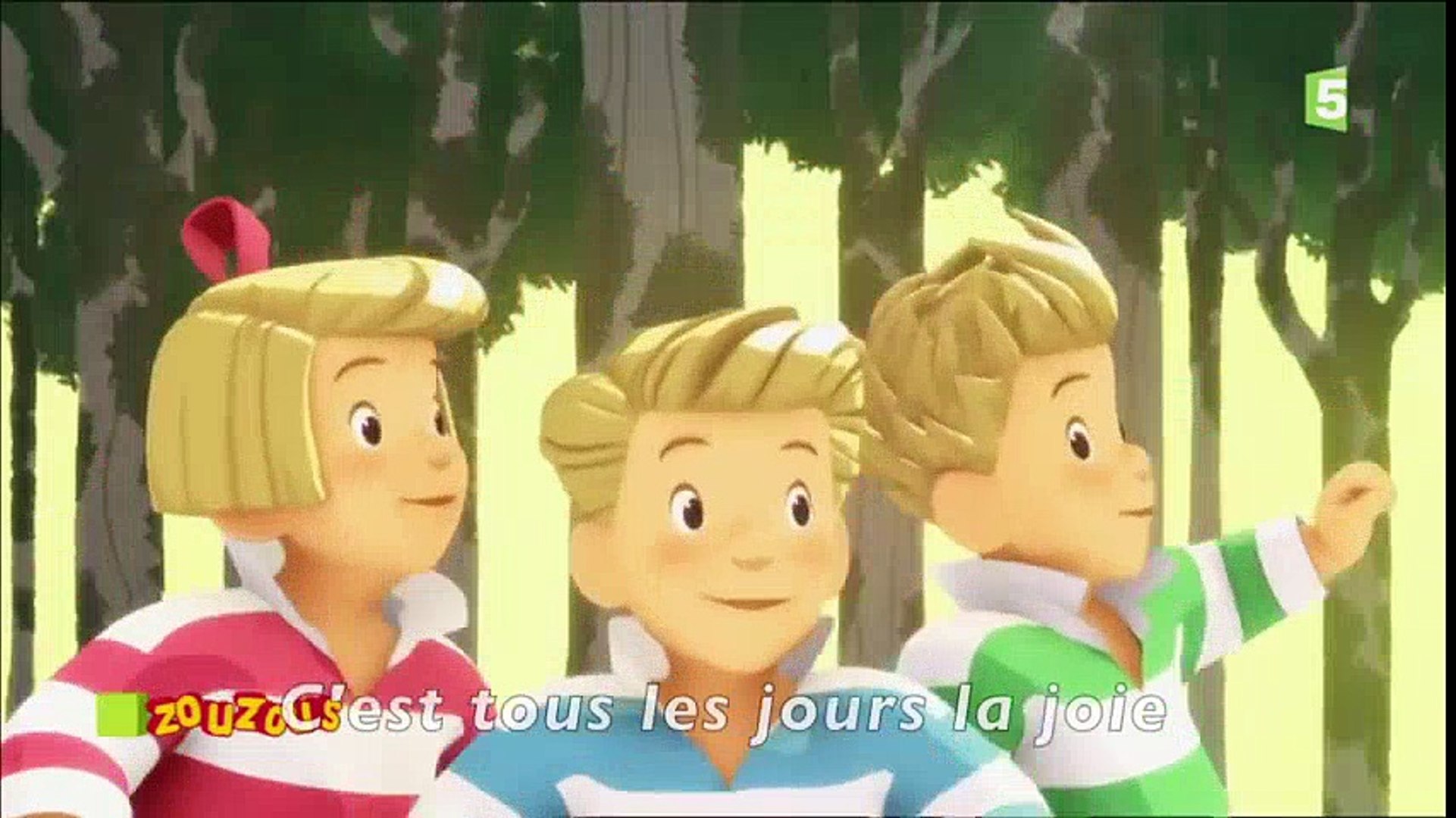 Les Triples Chantez Le Generique En Karaoke Video Dailymotion