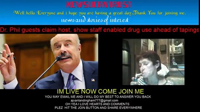 Dr. Phil guests claim host, show staff enabled drug use ahead of tapings