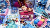 Frozen Disney Elsa   Anna Frozen Funny Huge Surprise Boxes Frozen Surprise Toys Video