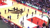 Actor Madavan enjoying match between Raptors VC the Hawks