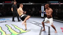 Khabib Nurmagomedov vs Edson Barboza - Full Fight (Simulation)