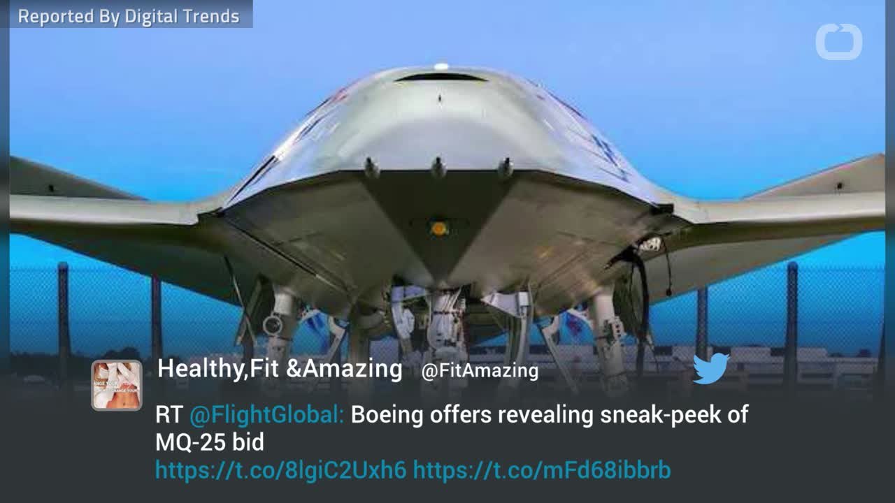 Boeing Unveils Prototype Refueling Tanker Drone