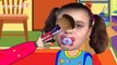Bad Baby Face Tattoo Fail Victoria %26 Annabelle Toy Freaks Family %7C Toy Freaks in Cartoon