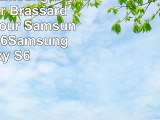 Brassard Samsung Galaxy S6 Noir Brassard Armband pour Samsung Galalxy S6Samsung Galaxy S6