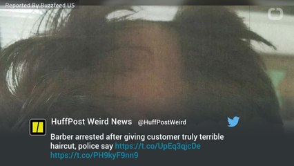 Angry Barber Gave Awful Haircut Got Arrested