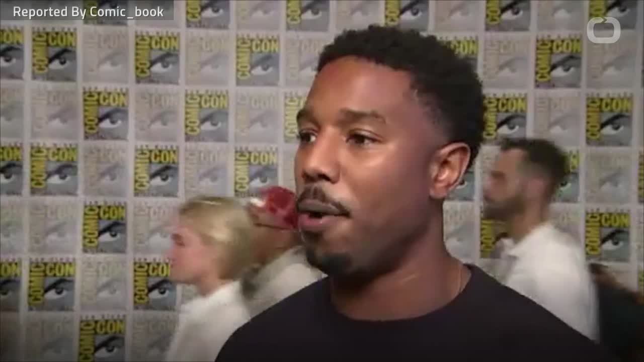 Michael B. Jordan Inspired By Heath Ledger's Joker