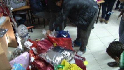 Arkadaşlarının yeni yıl hayallerini gerçekleştirdiler